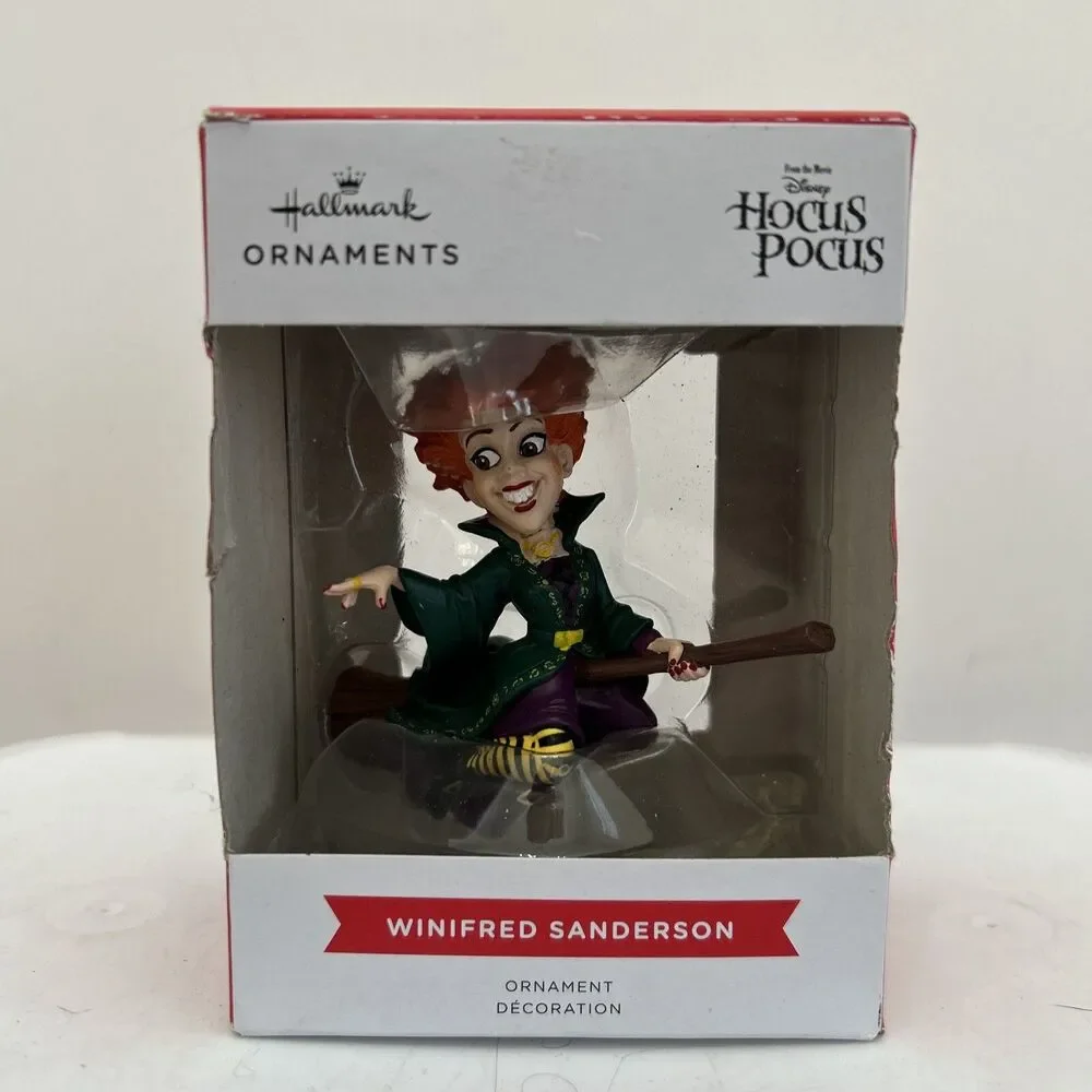 Hocus Pocus Winifred Sanderson Christmas Ornament New Hallmark‎ Disney